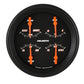 Classic Instruments VS75BBLF Velocity Black - Quad Gauge 4-5/8" (240-33 OHM)