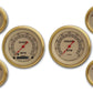 Classic Instruments VT01GLF Vintage - 6 Gauge Set 3-3/8" Speedo & Tacho, 2-1/18" Fuel, Oil, Temp, Volts