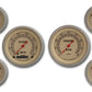 Classic Instruments CIVT01SLC Vintage - 6 Gauge Set 3-3/8" Speedo & Tacho, 2-1/18" Fuel, Oil, Temp, Volts