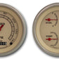 Classic Instruments VT02SLF Vintage - 2 Gauge Set 3-3/8" Speedo & 3-3/8" Quad