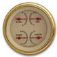 Classic Instruments VT03GLF Vintage - 3 Gauge Set 3-3/8" Speedo, Tach & Dual