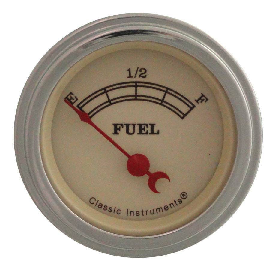 Classic Instruments VT13SLF Vintage Fuel - Fuel Gauge 16-158 OHM 2-1/8"