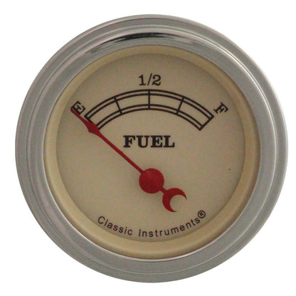 Classic Instruments VT13SLF Vintage Fuel - Fuel Gauge 16-158 OHM 2-1/8"
