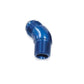 Aeroflow Performance Products AF523-12-08 45 Deg 1/2" to -12AN Full Flowblue No Restriction In Bend