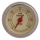 Classic Instruments VT16SLF Vintage - Air Pressure Gauge 2-1/8"