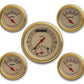 Classic Instruments VT35GLF Vintage Five Gauge Set w/ Gold Bezels