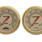 Classic Instruments VT51GLF Vintage - 6 Gauge Set w/ Gold Bezels