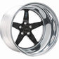 Weld Racing WE71LB7065B30A Rt-S S71 Forged Aluminum Black Anodized Wheel 17" X 6.50" 5 X 4.75" Bolt Circle 2.90" Backspace