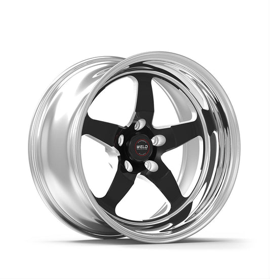 Weld Racing WE71LB7065B30A Rt-S S71 Forged Aluminum Black Anodized Wheel 17" X 6.50" 5 X 4.75" Bolt Circle 2.90" Backspace