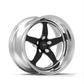 Weld Racing WE71MB7070N53A Rt-S S71 Forged Aluminum Black Anodized Wheel 17" X 7" 5 X 120Mm Bolt Circle 5.300" Backspace