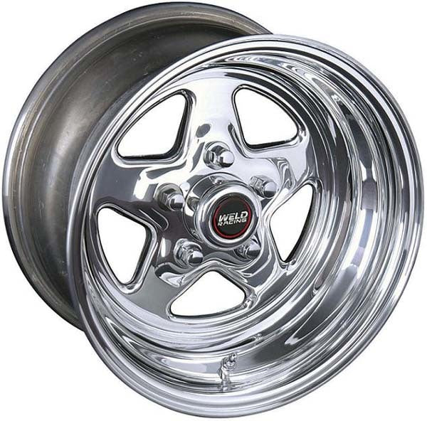 Weld Racing WE96-510278 Prostar 15" X 10" Wheel - Polished Finish 5 X 4.75" Bolt Circle With 4.5" Backspace