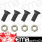 Weld Racing WEC0327 Brake Rotor Mount Kit For 8088 Hubs 3 Bolts/Nuts