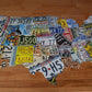 Engine Master Australia WEP-507000 USA License Plate Map Jigsaw Puzzle 1000 Piece