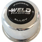 Weld Racing WEP605-5173 Replacement Center Cap 3.16" Chrome Each