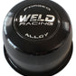Weld Racing WEP605-5173B Replacement Center Cap 3.16" Black Each