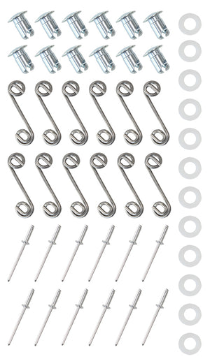 Weld Racing WEP650-4600 Sprint Mud Cover Fastener Kit