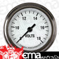 Classic Instruments WH130SLF White Hot - Volt Gauge Full Sweep 2-1/8"