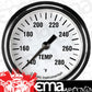Classic Instruments WH326SLF-12 White Hot - Water Temp Gauge Full Sweep 2-5/8"