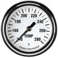 Classic Instruments WH326SLF White Hot - Water Temp Gauge Full Sweep 2-5/8"