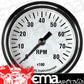 Classic Instruments WH383SLF White Hot 2 5/8" Tachometer