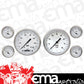 Classic Instruments WH51SLF White Hot 4 - 5/8" Speedo & Tach, 2-1/8" Fuel, Oil,