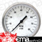 Classic Instruments WH80SLF White Hot - Tachometer 8K RPM 3-3/8"