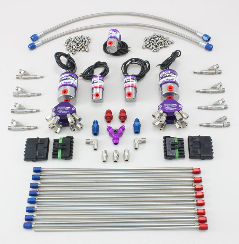 Wilson WI308101 Direct Port Nitrous Kit Single Stage 150-500HP No Bott ...