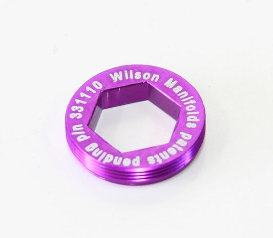 Wilson WI331110 Nitrous Replacement Retention Ring for Small Burst Panels