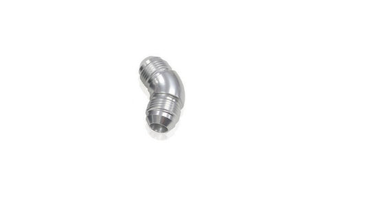 Aeroflow AF527-12S -12AN 45 Deg Male Flare Union Silver Full Flow No Restrictio
