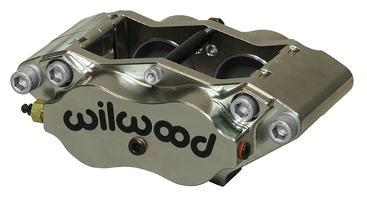 4 Piston Billet Narrow Dynalite Radial Mount Caliper (1.75"/1.75" Bore Size, 0.81" Disc Width, 7816 Pad Plate) (WB120-13406-N)