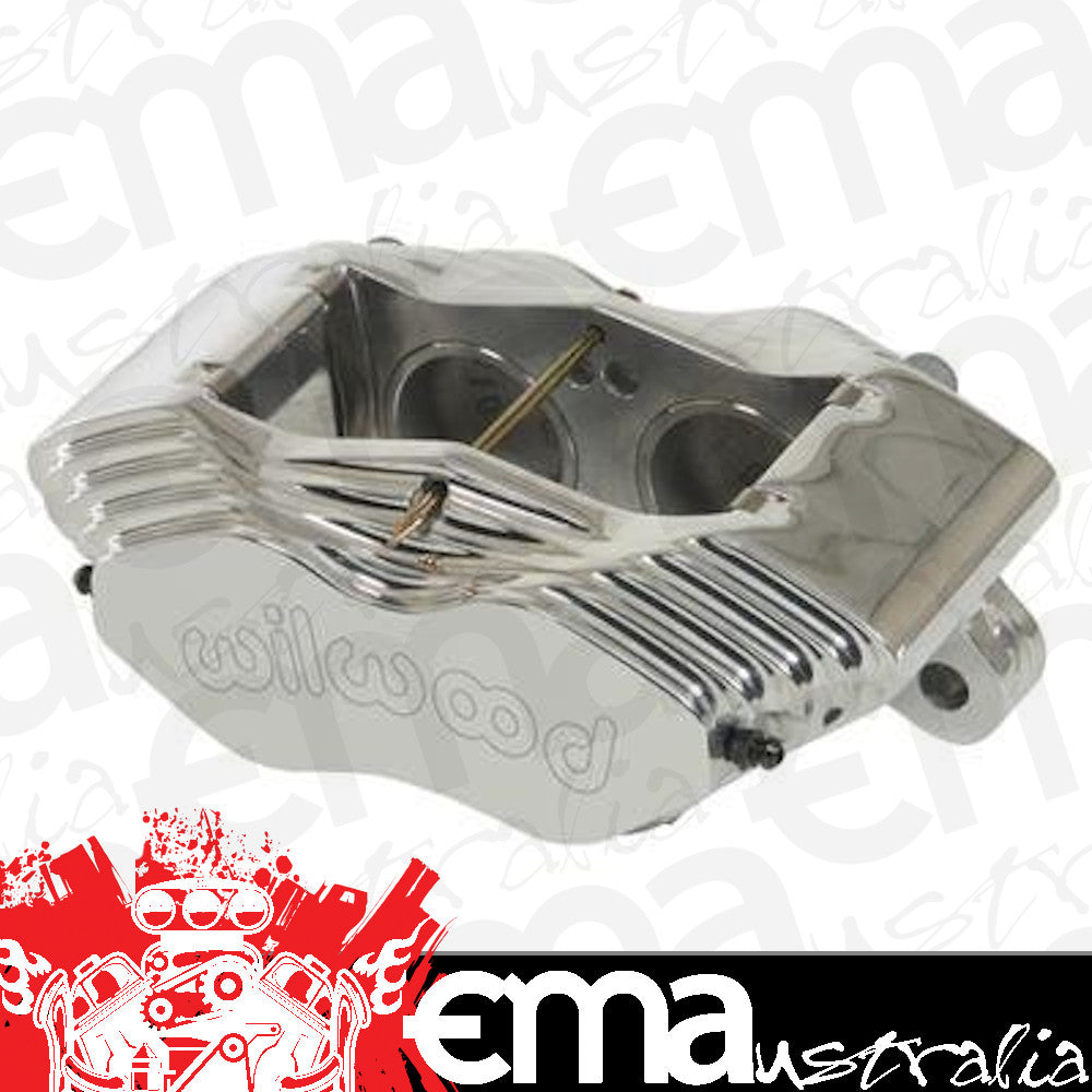 4 Piston Billet Dynalite Caliper Polished 1.62" Bore Size 1.00" Disc Width WB120-4938-P