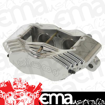 4 Piston Billet Dynalite Caliper Polished 1.62" Bore Size 1.25" Disc Width WB120-4939-P