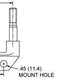Wilwood 120-6454 Billet NDL Radial Mount 4 Spot Caliper 12.72" x .81" Rotor 1.75" Bore Size