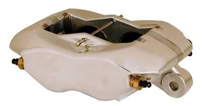 4 Piston Lug Mount Forged Billet Dynalite Caliper Polished 1.62"/1.62" Bore Size 1.00" Disc Width 7112 Pad Plate WB120-6795-P