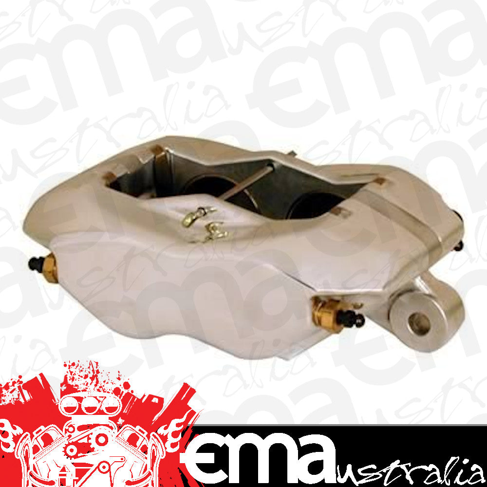 4 Piston Lug Mount Forged Billet Dynalite Caliper Polished 1.62"/1.62" Bore Size 0.81" Disc Width 7112 Pad Plate WB120-6796-P