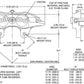 WILWOOD SUPERLITE 4SPOT CALIPER SIDE INLET 13" X .81" ROTOR L/H WB 120-7430-SI