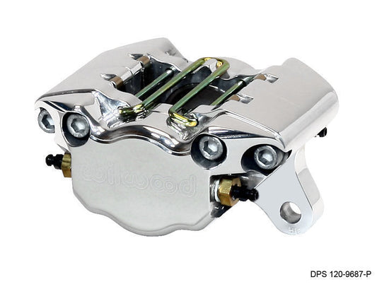 Wilwood Disc Brakes WIL120-9687-P DYNAPRO BRAKE CALIPER SUIT.380"X13" ROTOR POLISHED WB 120-9687-P