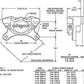 WILWOOD DYNAPRO BRAKE CALIPER SUIT .380"X13" ROTOR WB120-9687