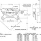 WILWOOD DYNAPRO BRAKE CALIPER SUIT .380"X13" ROTOR WB120-9687