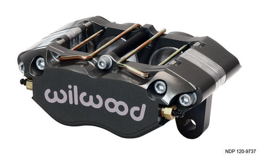 Wilwood Disc Brakes WIL120-9734-SI 120-9734-SI Dynapro Narrow Mount 4 Spot Caliper 12.72' x.38" Rotor