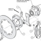 Big Ford (3.500 in. x 2.375 in.) Ford7.5", Ford 8", Ford 8.8", Ford 9", Dana 60, Dana 44 140-0261-B Dynalite Drag Race Rear Brake Kit for Bearing w/ 2.36" Axle Offset Wilwood Disc