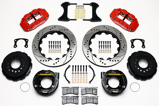 Wilwood WB140-10012-DR WILWOOD SL4R REAR BRAKE KIT