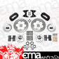 Dynalite Drag Race Front Hub Kit (Solid Rotor) (Suit Mustang II 1974-78) (WB140-1013-B)