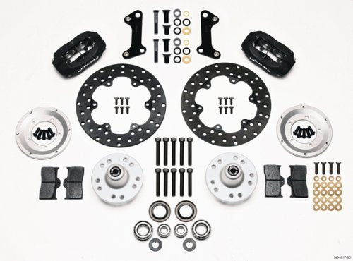 Dynalite Drag Race Front Hub Kit (Drilled Rotor) (Suit Camaro 1967-69, Chevelle 1967-72, also Holden HQ - on, Torana and Commodore to VL Modifications