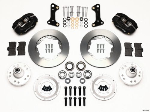 Forged Dynalite Pro Series Front Brake Kit (Solid Rotor) (Suit Camaro 1967-69, Chevelle 1967-72, also Holden HQ - on, Torana and Commodore to VL Modif