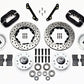 Wilwood 140-11007-D Dynalite Pro Front Brake Kit Drilled Slotted 4 Spot for Chevy Camaro 1970-1978