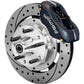 Wilwood 140-11010-D Dynalite Pro Front Brake Kit Drilled Slotted 4 Spot for Chevy 1955-57