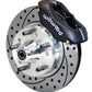 Wilwood 140-11013-D Dynalite Pro 4 Spot Front Brake Kit Black for Early Ford 1937-48