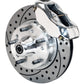 Wilwood 140-11013-DP Dynalite Pro Front Brake Kit Drilled Slotted 4 Spot for Early Ford 1937-47