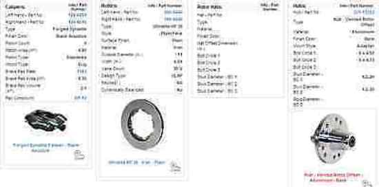 Wilwood 140-11017 Dynalite Pro Front Brake Kit Solid Rotor for Ford Mustang 1974-78